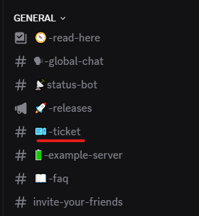 Создание тикета