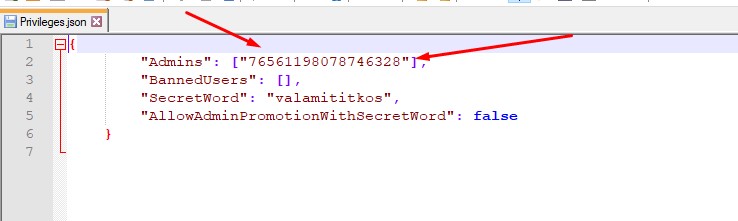Как стать админом на сервере Isles of Yore прописать SteamID64
