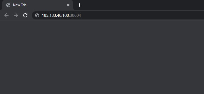 Открыть панель управления сервером LEAP