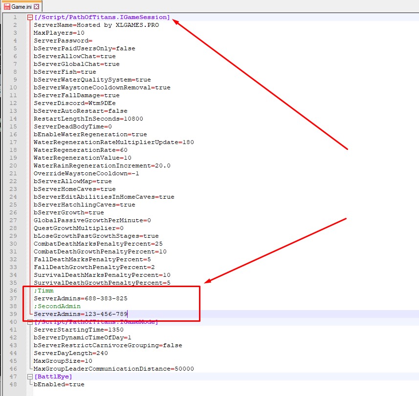 Как стать админом на сервере Path of Titans 5