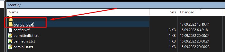 Как зузнать seed сервера Valheim - открыть папку worlds_local