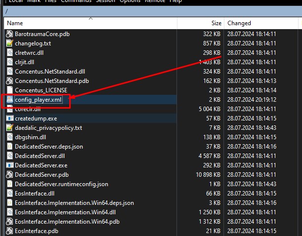 Barotrauma Как установить моды на сервер