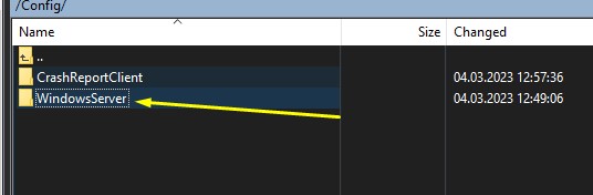 Установка модов на сервер LEAP, открыть папку WindowsServer