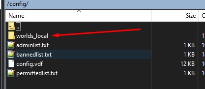 Как загрузить свой мир на игровой сервер Valheim 2