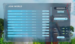 Enter you aloft server code.jpg