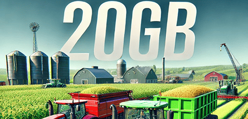 20GB mod space for Farming Simulator Dedicated servers